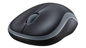 LOGITECH Wireless Mouse M185 - SWIFT GREY - 910-002238